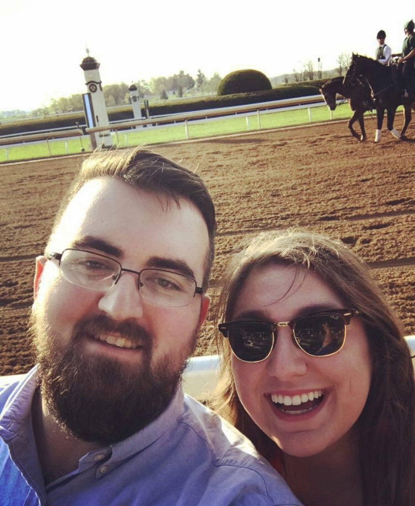 keeneland horse racing during October in Lexington