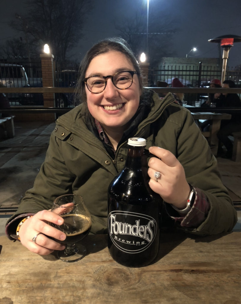 breweries to visit in Grand Rapids: founders growler